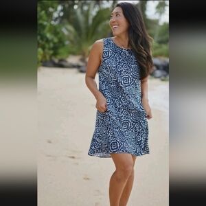 Ripskirt Hawaii Sun Dress Night Blooms